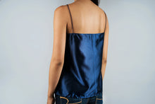 Load image into Gallery viewer, Satin Embroidered Tank
