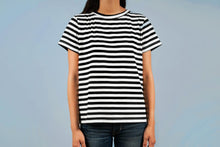 Load image into Gallery viewer, Short Sleeve Striped T-Shirt
