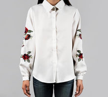 Load image into Gallery viewer, Embroidered Floral Top
