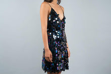 Load image into Gallery viewer, Sequined Black Dress
